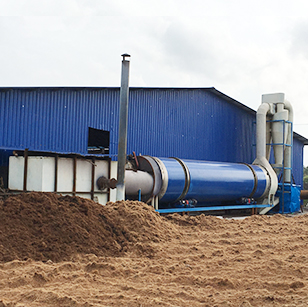 Cocopeat Coir Dryer Machine